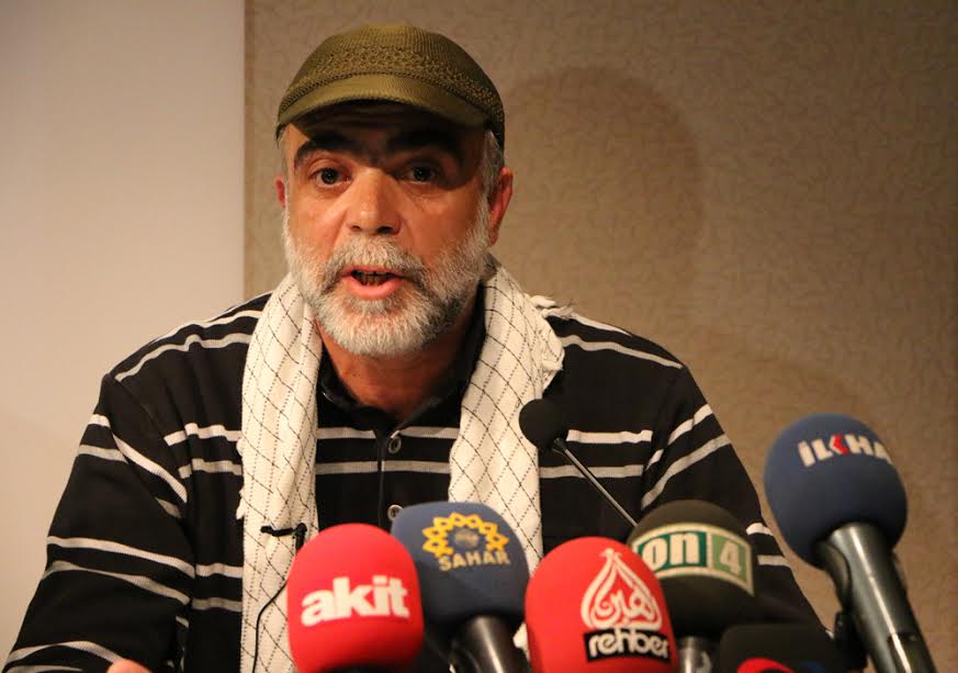 15 Temmuz Şehitlerimizden Kemal Ekşi'nin Babası Kudüs TV'nin Kapatılması Üzerine Bir Basın Açıklaması Yaptı