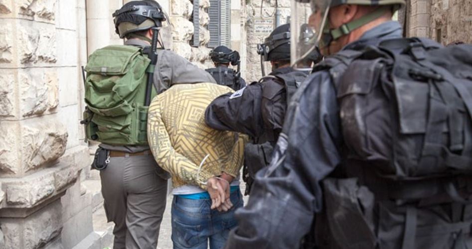 ​Siyonist Güçler Kudüslü Beş Genci Gözaltına Aldı