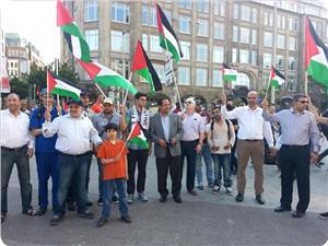 Almanya'da Kudüs'e Destek Gösterileri