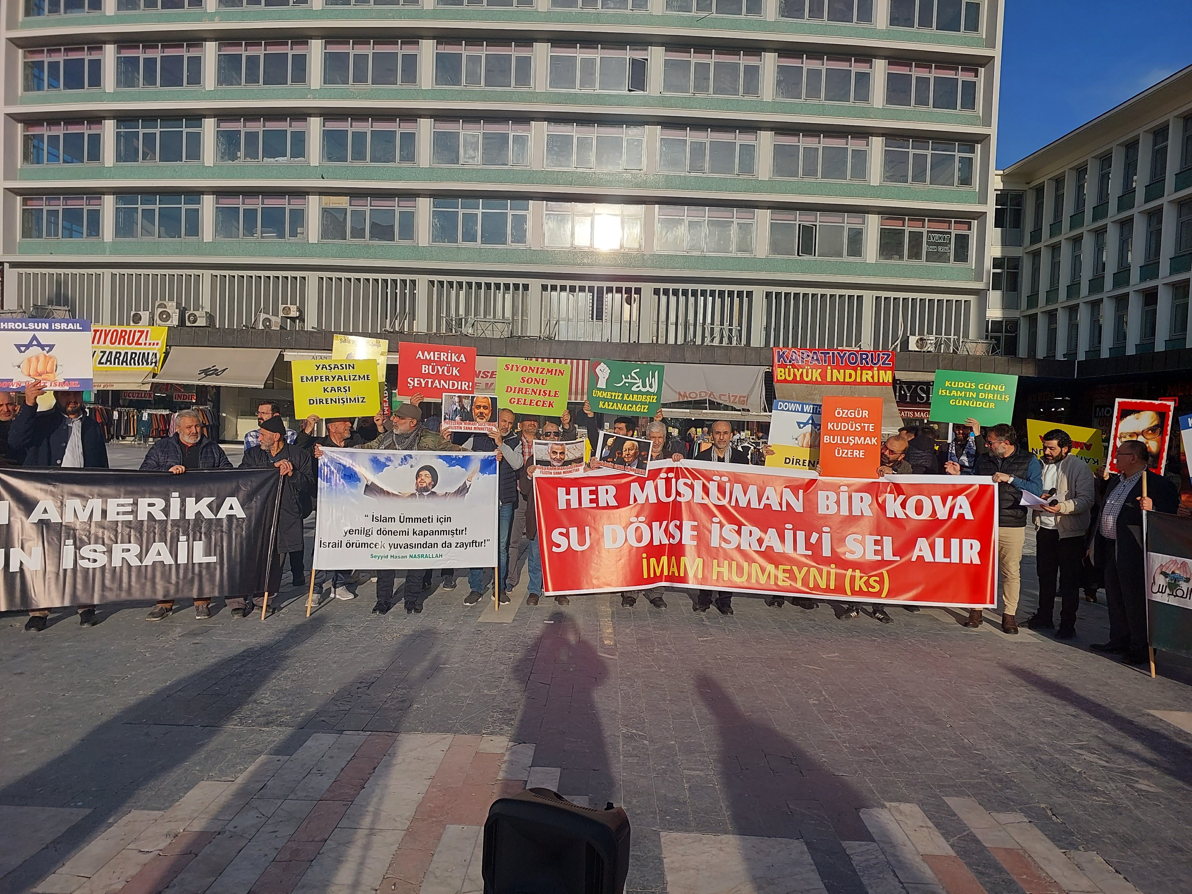 Ankara'da Dünya Kudüs Günü Münasebetiyle Basın Açıklaması Düzenlendi (Video-Foto)