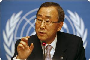 BM Sekreteri Ban Ki-mun’dan İşgal Rejimiyle Filistin’e Sürpriz Ziyaret