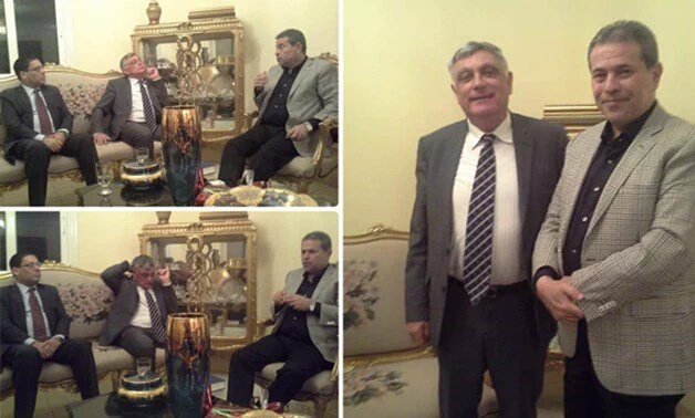 Darbe Yanlısı Mısırlı Vekil Siyonist İsrail Elçisini Evinde Ağırladı