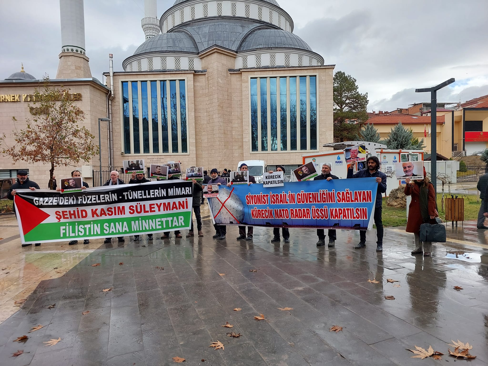 Dünya Direniş Günü'nde Malatya'dan Yükselen Feryat: Kürecik-İncirlik Kapatılsın (Video-Foto)