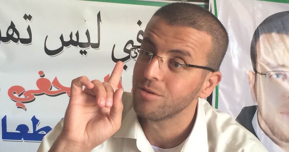 Filistinli Gazeteci El-Gig Açlık Grevi Eylemini Askıya Aldı