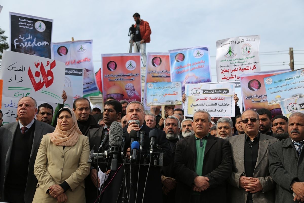 Filistinli Gruplar İntifadaya Destek Açıklaması Yaptı