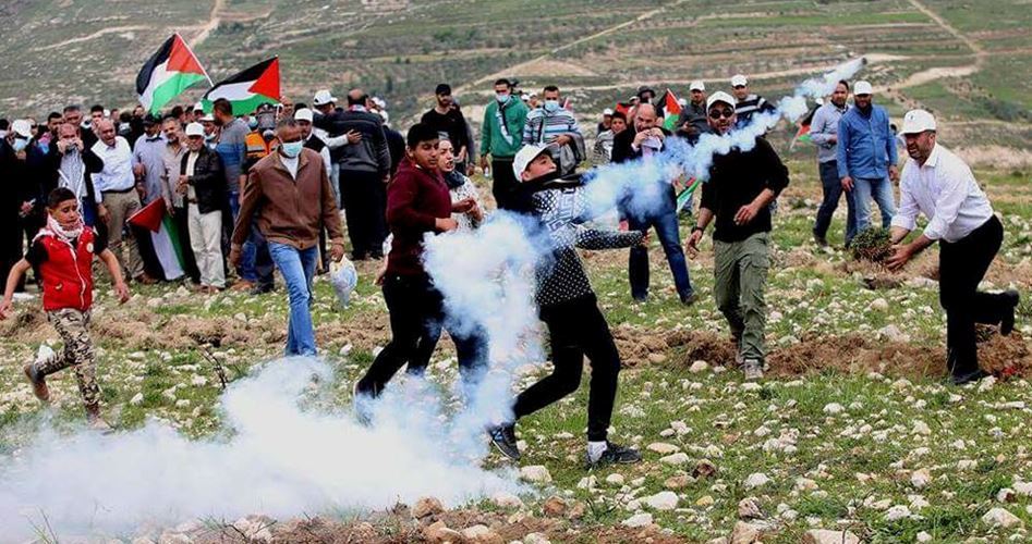 Gasıp İsrail Askerleri Toprak Günü Gösterilerine Müdahale Etti