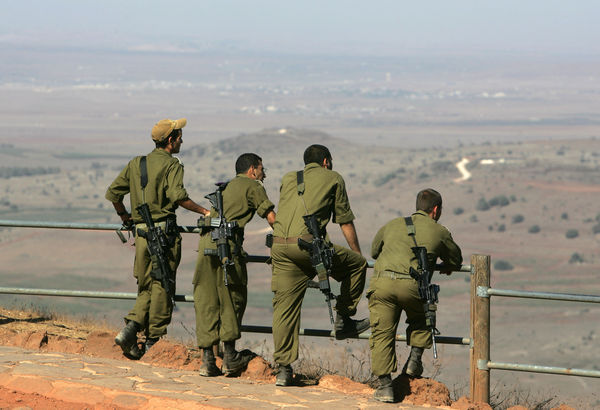 Gasıp İsrail'den Golan'a Saldırı