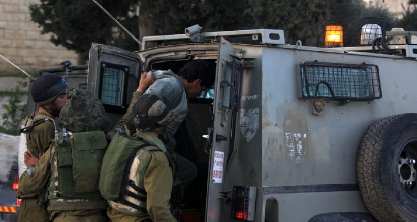 Gasıp İsrail Güçleri Batı Yaka'da 6 Filistinliyi Gözaltına Aldı