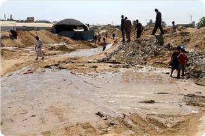 Gazze Sınırında Mısır Diktatörlüğünün Yer Altına Pompaladığı Sular Refah'ta Çökmelere Neden Oldu
