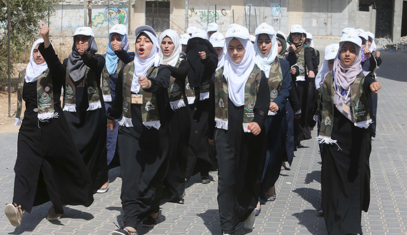 Hamas Filistinli 1000 Kıza Askeri Eğitim Verdi