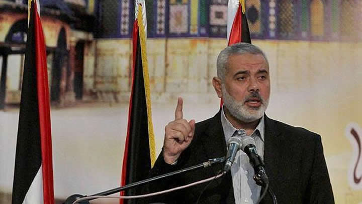 Hamas lideri Heniyye'den İran'ın Filistin'e desteğine övgü: 'İftihar ediyoruz'