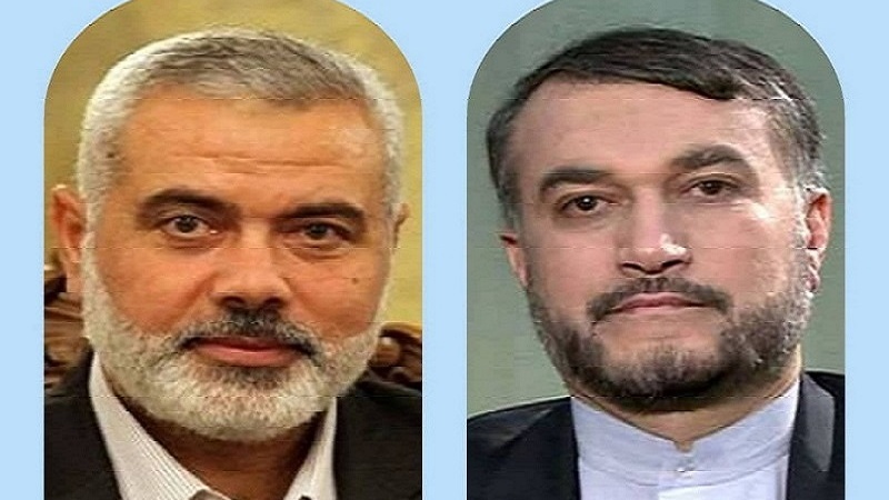 İran Dışişleri Bakanı Abdullahiyan Hamas Lideri Heniyye İle Görüştü