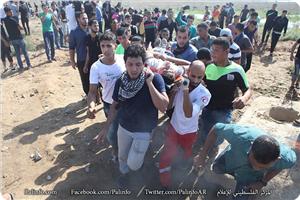 İşgal Güçleri Gazze Sınırında 35 Filistinliyi Yaraladı