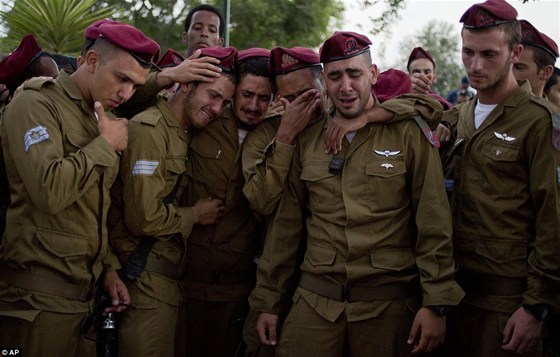 İsrail askerleri çok zorda