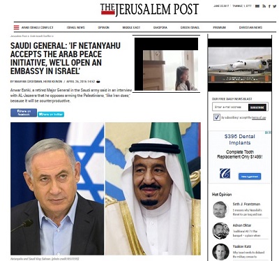 Jerusalem Post: Suudi Arabistan İsrail’de Elçilik Açmaya Hazır