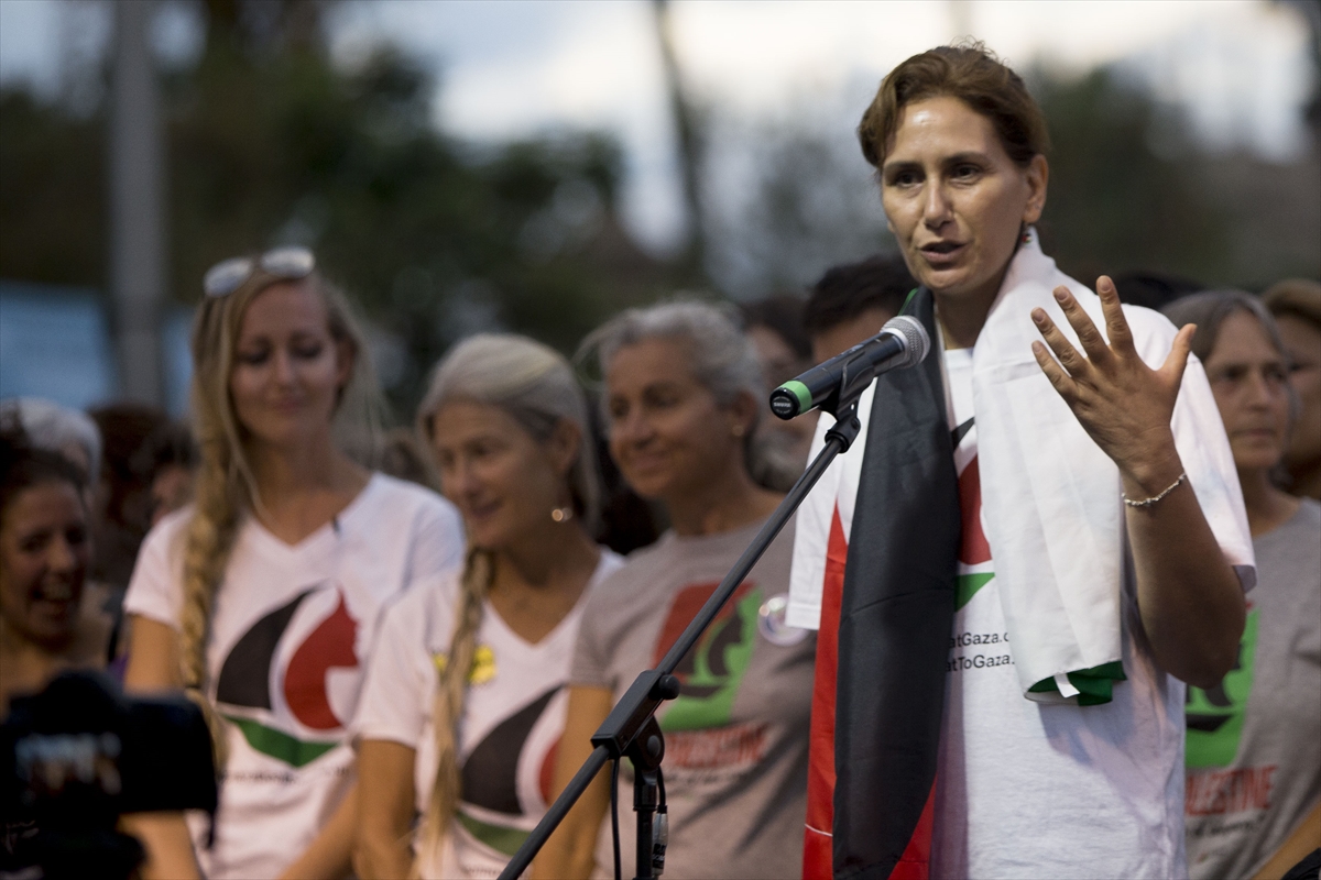 Kadın Aktivistleri Taşıyan Gemiler Gazze'ye Doğru İlerliyor