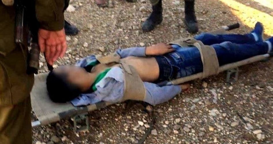 Katil İsrail Güçleri  Zihinsel Engelli Filistinli Genci Ağır Yaraladı