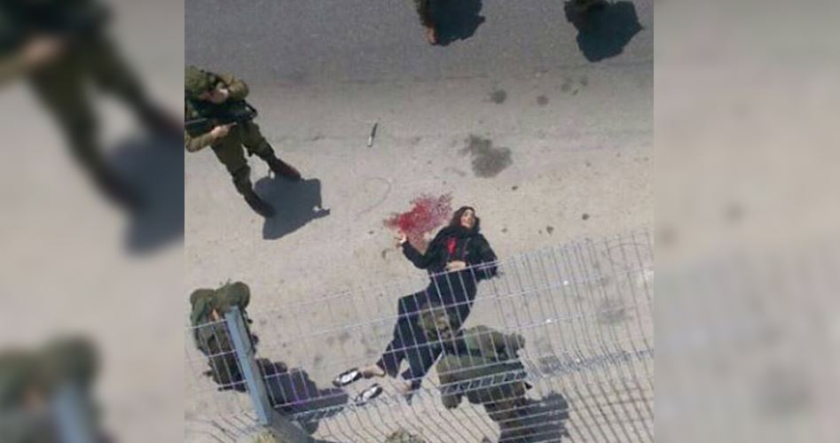 Katil Siyonist Güçler Tulkerem'in Doğusunda Filistinli Bir Genç Kızı Yargısız İnfaz Etti