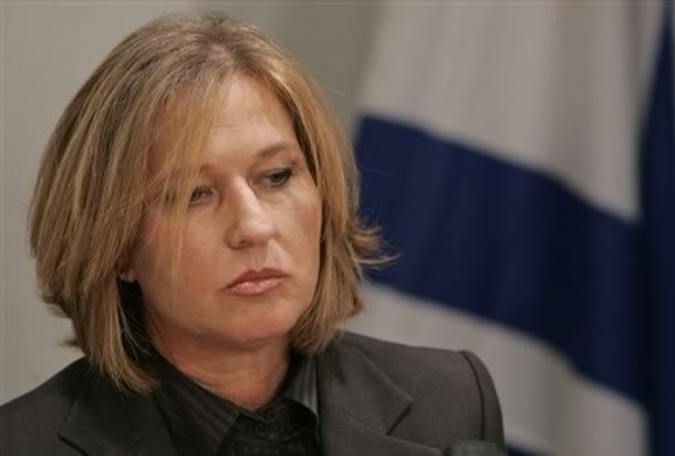 Livni Siyonist İsrail'in Ortadoğu'da Zayıfladığını Söyledi