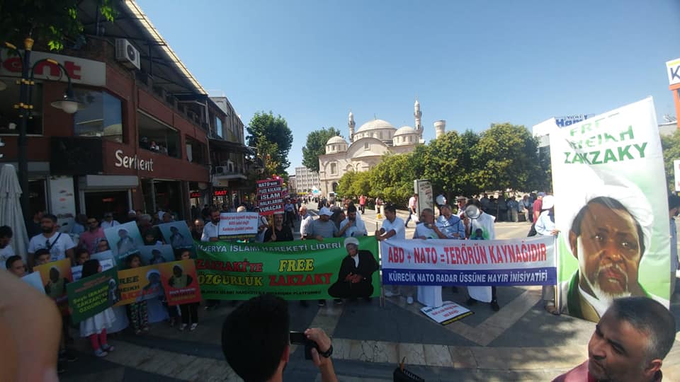 Malatya'da Şeyh İbrahim Zekzeki'ye Destek ve NATO'ya Hayır Eylemi Yapıldı (FOTO-VİDEO) 