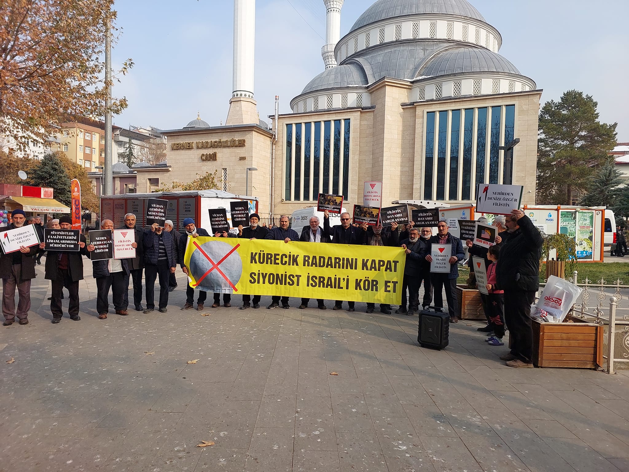 Malatya'dan Yükselen Feryat: Kürecik Nato Radarını Kapatın (Video-Foto)