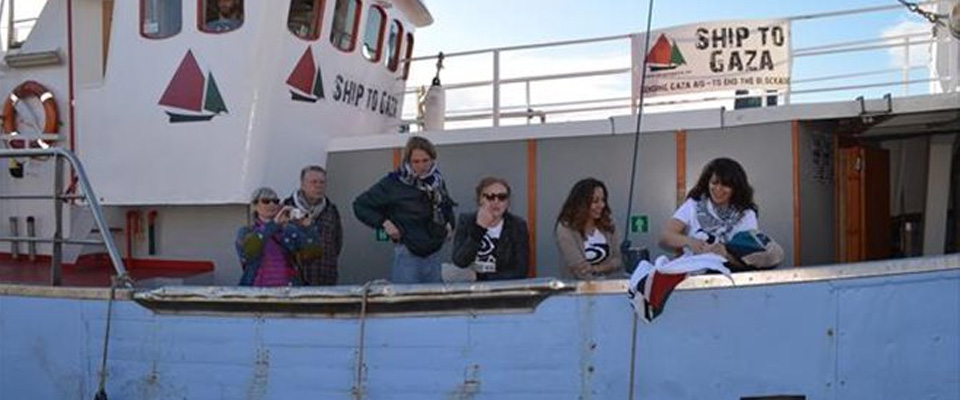 Marianne Gemisini Gaspeden Siyonistlerden Aktivistlere Vahşi Saldırı