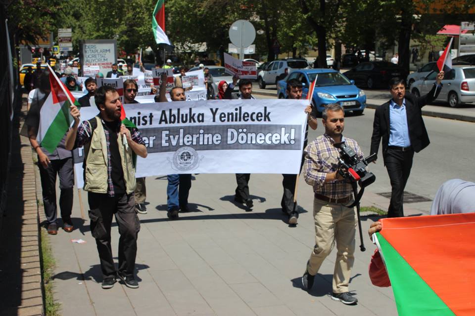 Mazlumder'den Ankara'da Nekbe Yürüyüşü!