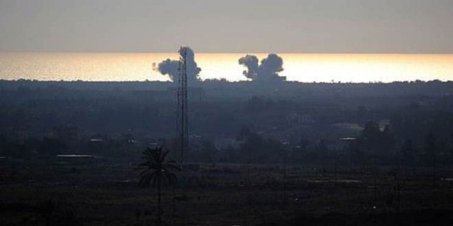 Mısır Gazze Sınırına Saldırı Düzenledi