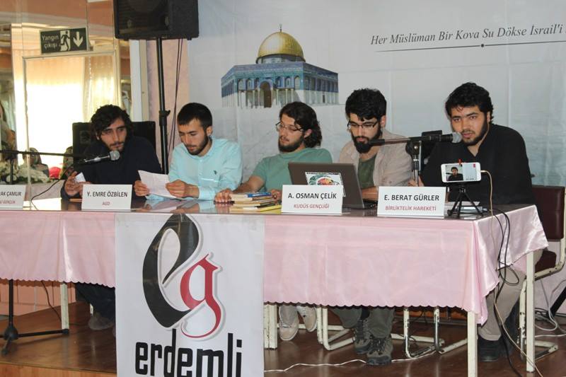 Müslüman Gençler Bursa'da Kudüs'ü Konuştu