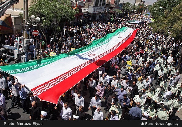 Müslüman İran Halkı Kudüs Günü'nde Meydanlardaydı 