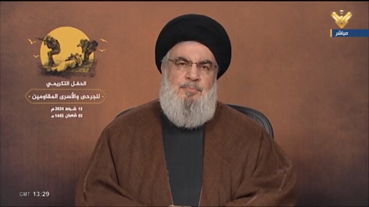 Nasrallah: Bölge Ülkelerinin Çıkarları Siyonist Rejimin Yenilgisindedir (Video)