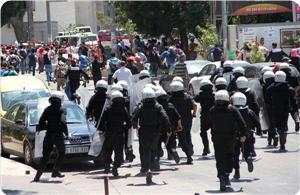 Ramallah ve El-Halil'de Düzenlenen Gösterilere Sert Müdahale