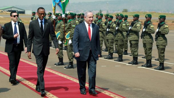 Ruanda Katil İsrail'in Yeni Müttefiki