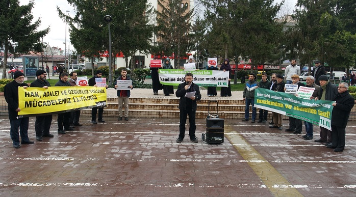 Sakarya Adalet ve Özgürlükler Platformu Siyonist Lobilerin Türkiye Ziyaretine Tepki Gösterdi