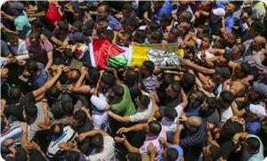 Şehid El Kesbe'nin Cenazesine Binlerce Kişi Katıldı