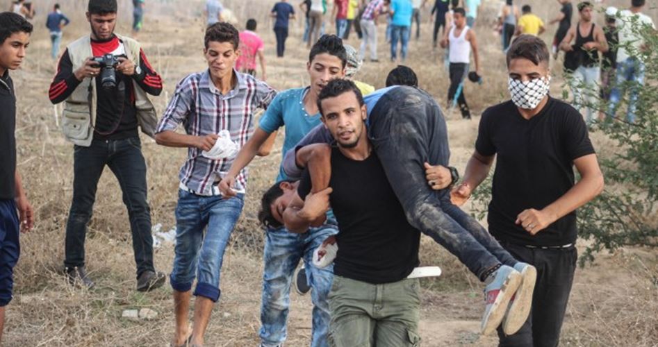Siyonist Askerler Gazze'de 2 Filistinliyi Yaraladı