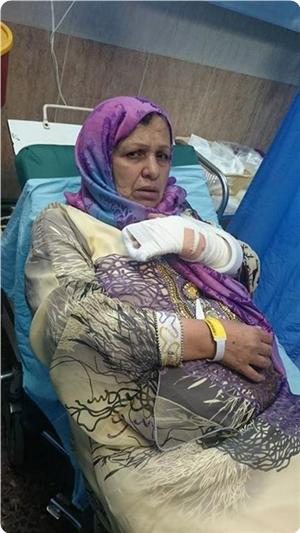 Siyonist Askerlerden Filistinli Yaşlı Kadına Saldırı!