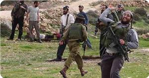 Siyonist Eşkiyalar Batı Yaka'da Filistinlilere Saldırdı