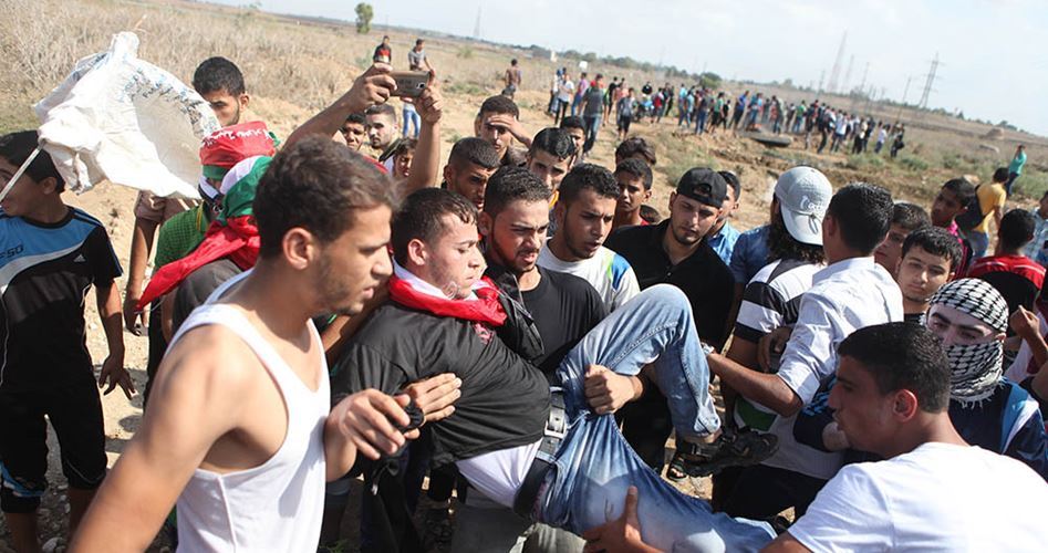 Siyonist Güçler Gazze Şeridi'nin Kuzeyinde İki Filistinliyi Yaraladı