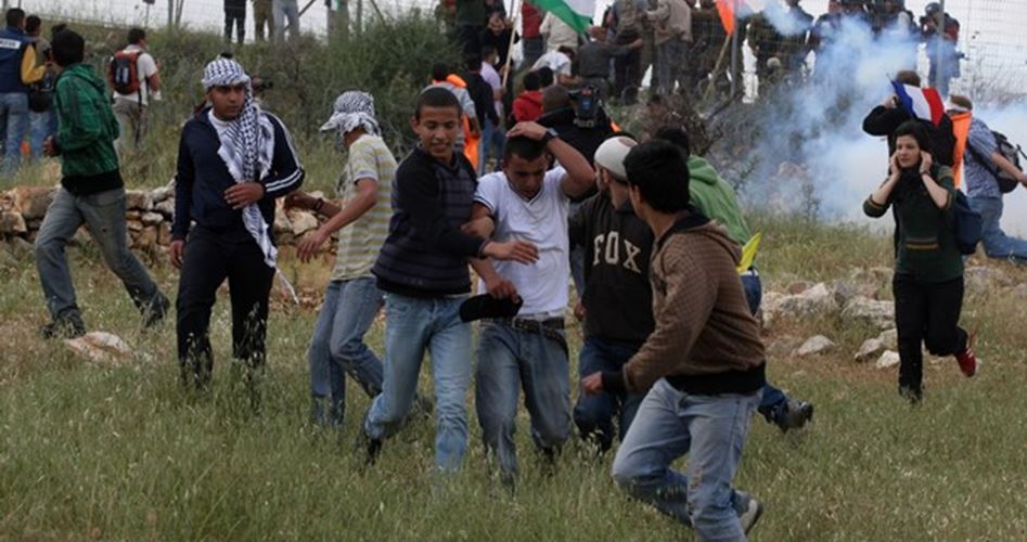 Siyonist Güçlerden Filistinli Esirler İçin Yapılan Gösterilere Sert Müdahale