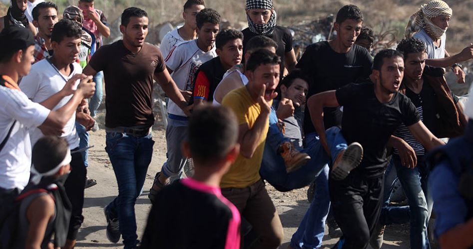Siyonist Güçlerin Filistinli Göstericilere Saldırması Sonucu 5 Kişi Yaralandı