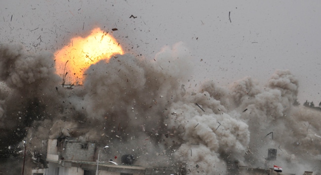 Siyonist İsrail'den Gazze'ye Hava Saldırısı
