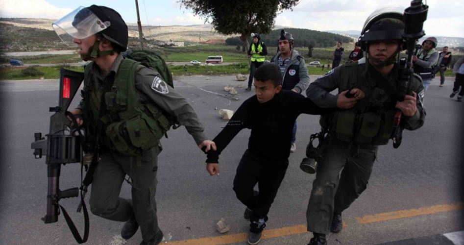 Siyonist İsrail Ekim 2015’ten Şimdiye Kadar 2320 Filistinli Çocuğu Tutukladı