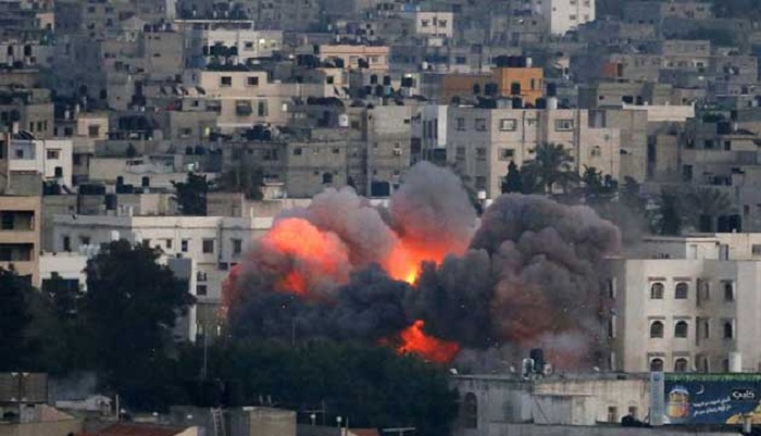 Siyonist İsrail yine Gazze'ye saldırdı