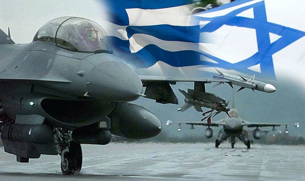 Siyonist Ordu Savaş Uçakları Şam'da Bulunan Kudüs Gücüne Ait Hedefleri Vurdu (VİDEO)