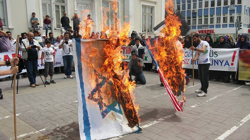 Siyonist Rejim Sakarya'da Telin Edildi(FOTO)