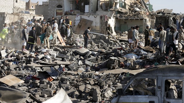 Siyonizmin Uşaklarından Yemen'e Saldırı