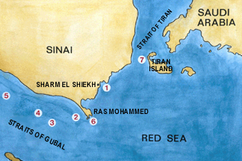 Suud'a Ait Olduğu Kabul Edilen Sanafir ve Tiran Adaları İsrail'in Lojistik Üssü