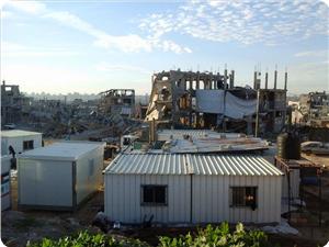 Umman'dan Gazze'ye Konut Yardımı