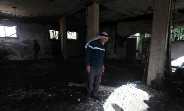 Yahudi Yerleşimciler Bu Sabah Beytlahim'de Cami Yaktı